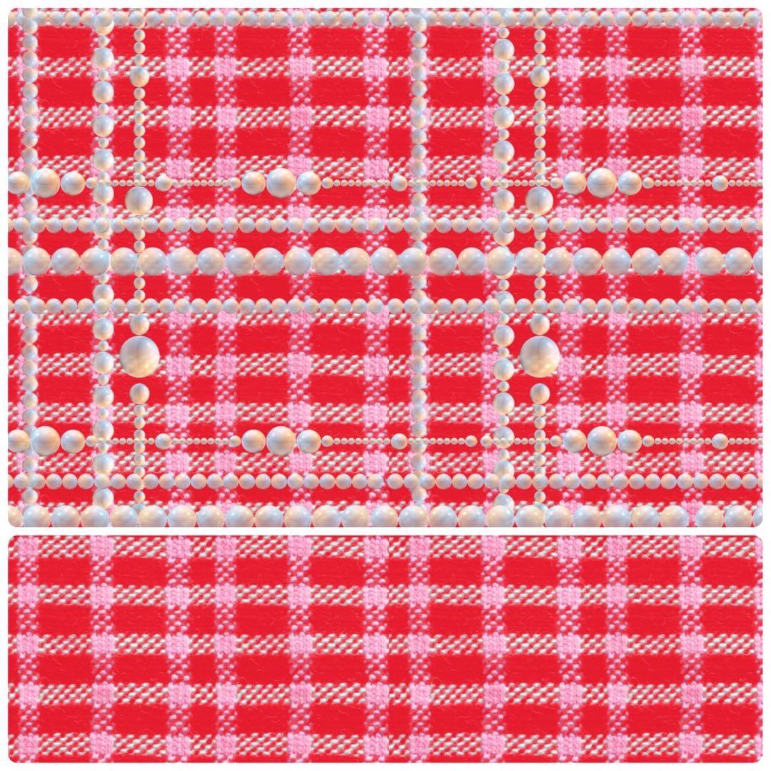 新作♡gemlike fabric8種80枚 A4デザインペーパー♡コラージュ