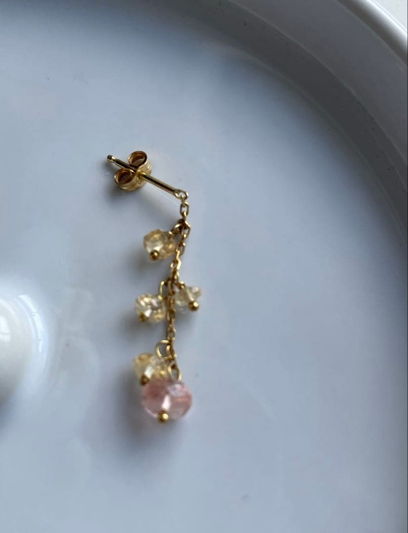 sweet pea シングルピアス K18