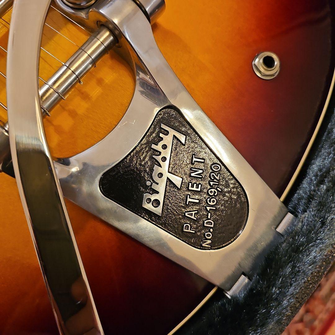 1996 エピフォン　カジノ　ビグズビー　日本製　オレンジラベル