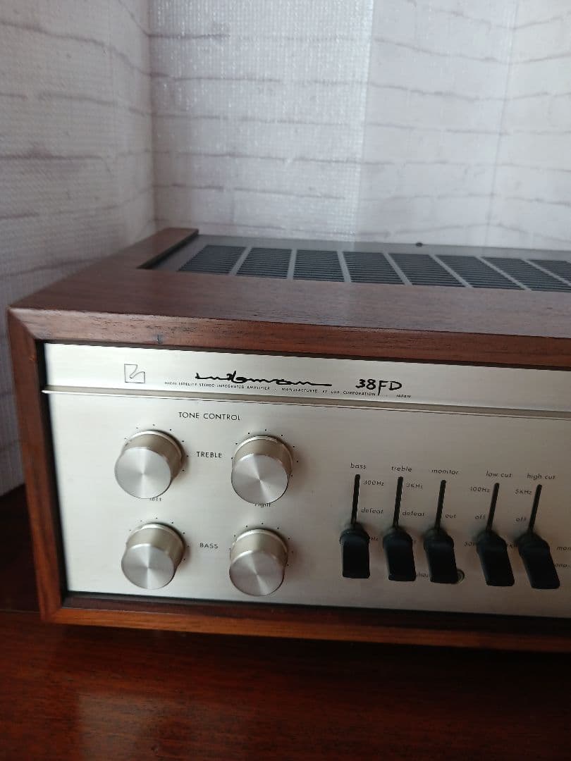 ラックスマン SQ38FD プリメインアンプ取扱説明書等付き