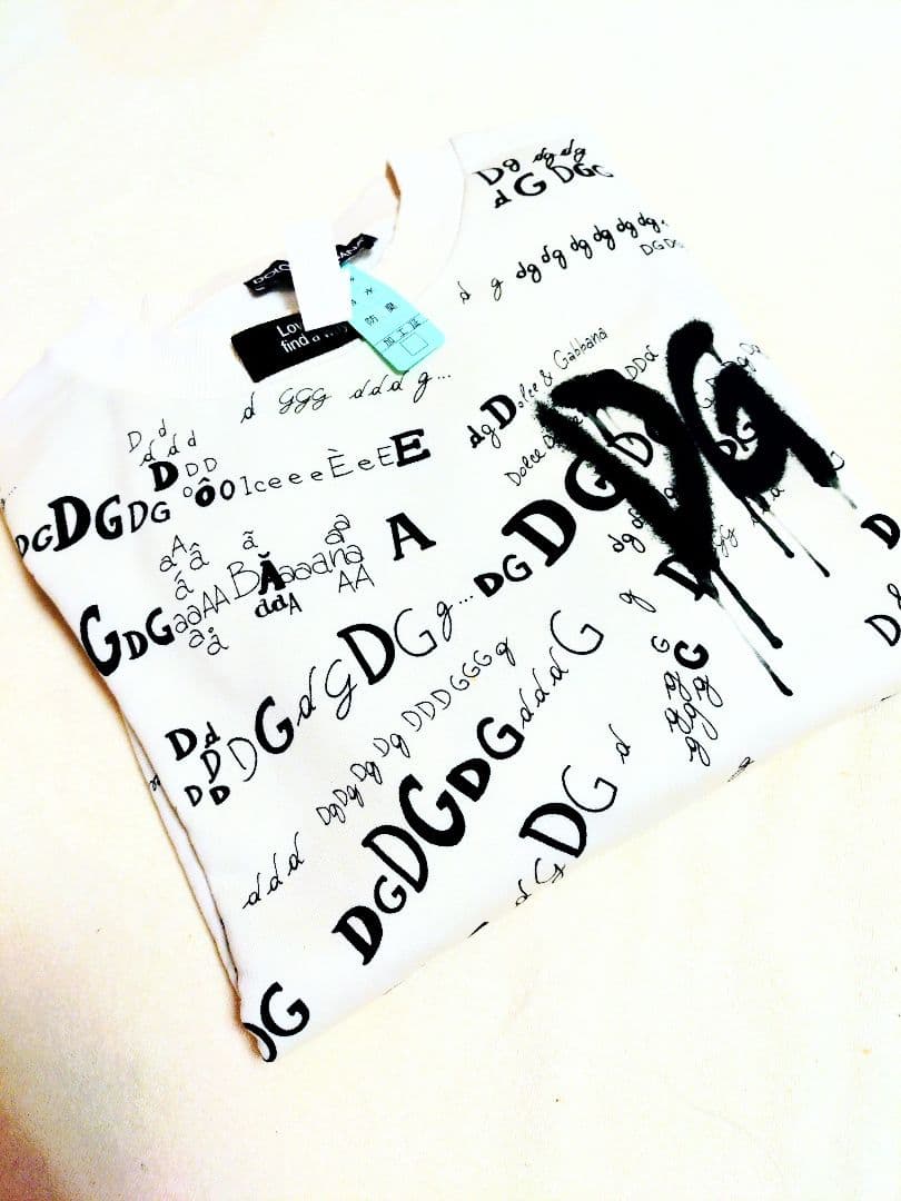 DOLCE&GABBANA希少グラフィティロゴスウェット46