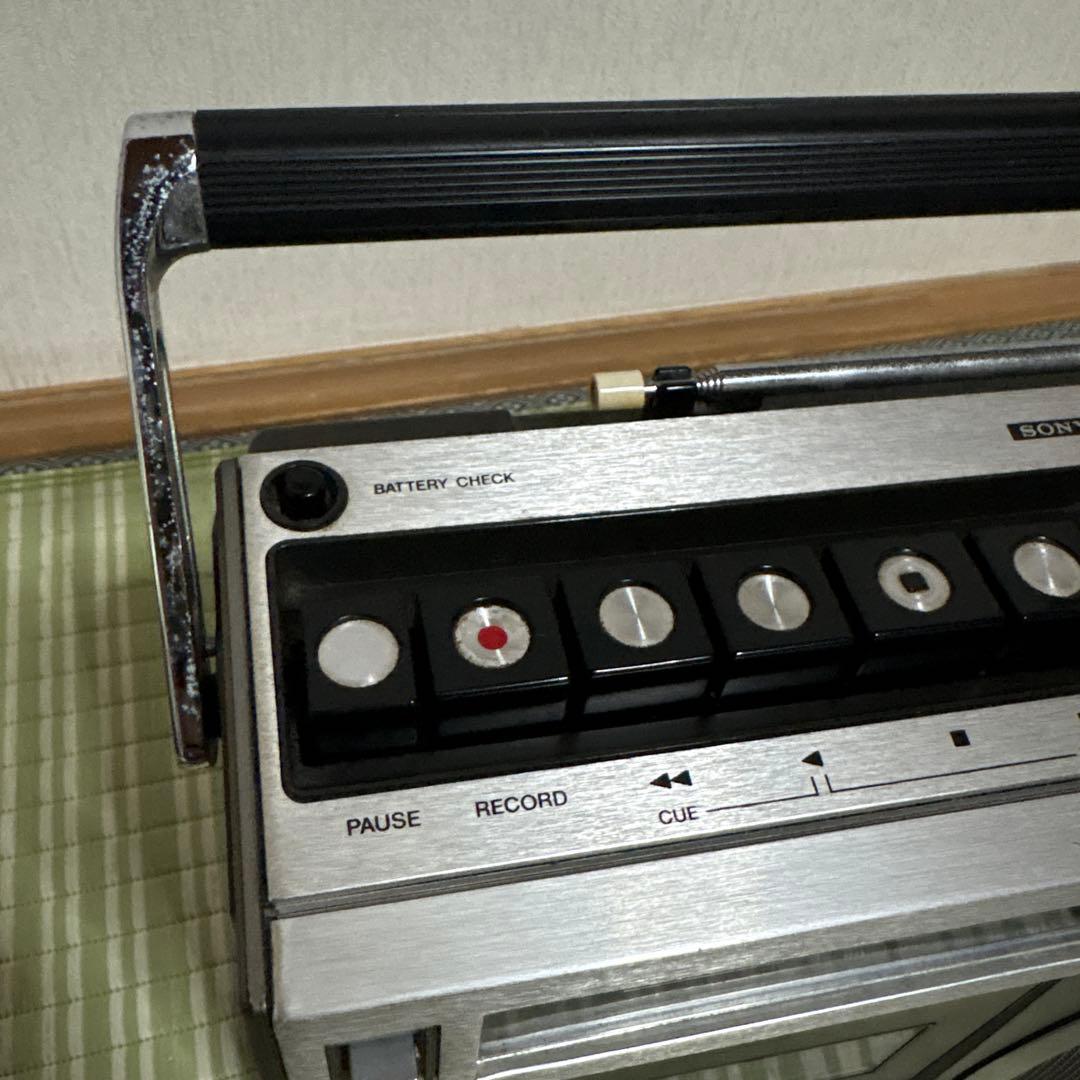 ソニー SONY カセットコーダー ラジカセ CF-1980V 3バンド　レトロ