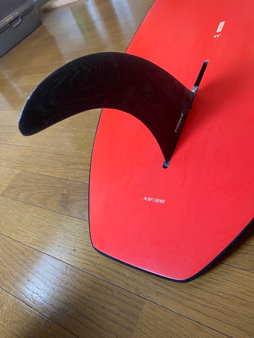 CRIME ロングボード 9.4ft 黒 赤