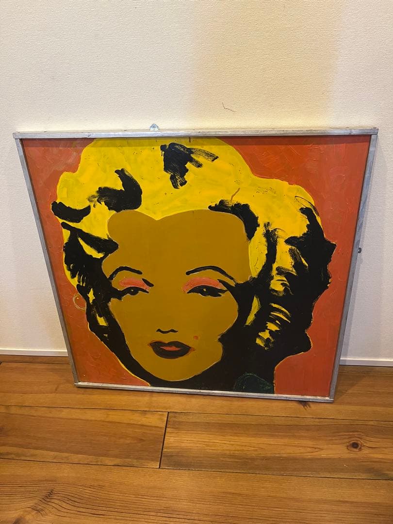 マリリンモンロー　アンディーウォーホール風絵画