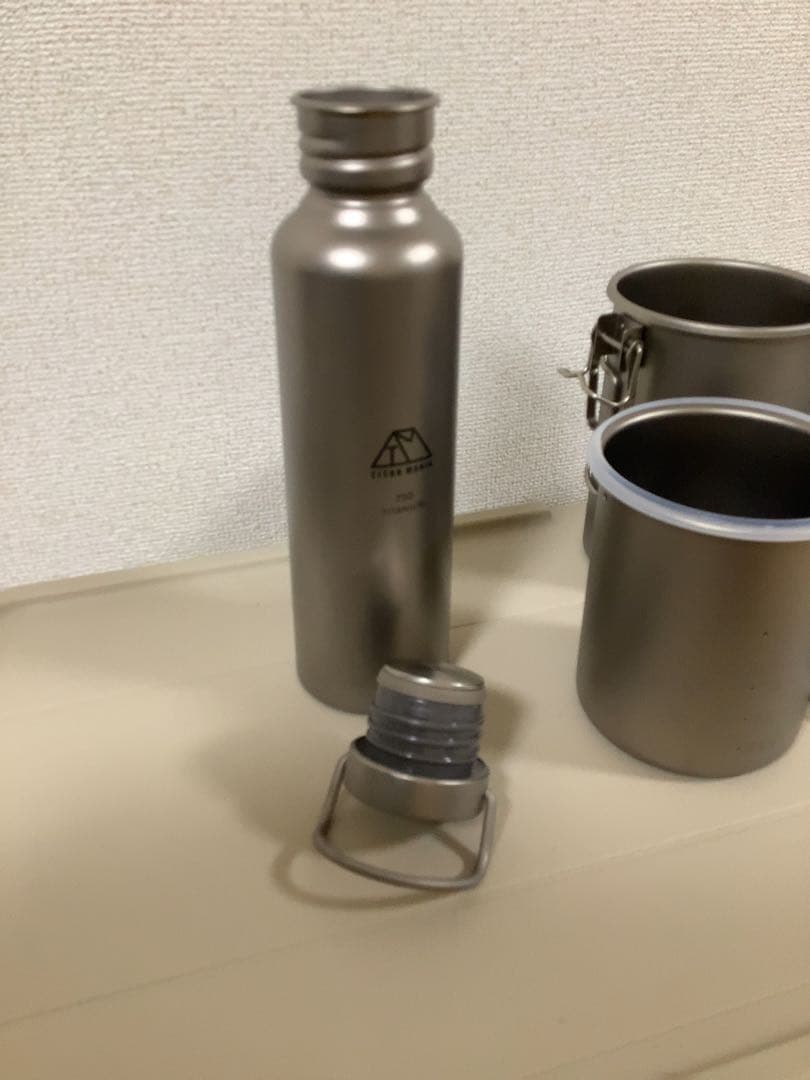 チタンマニア　キース　チタン製　超軽量　キャンプ用品