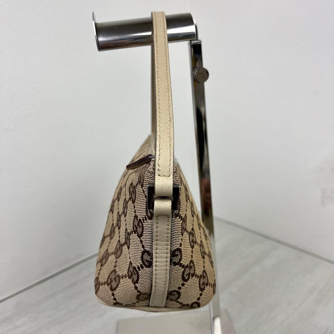 極美品✨ GUCCI グッチ ハンドバッグ アクセサリーポーチ GG キャンバス