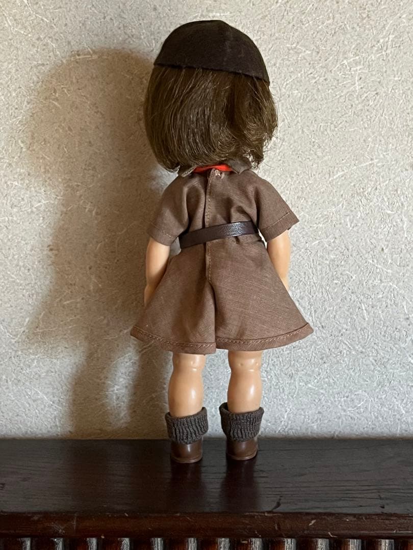 ビンテージ エファンビー ガール スカウト ドール ブラウン effanbee