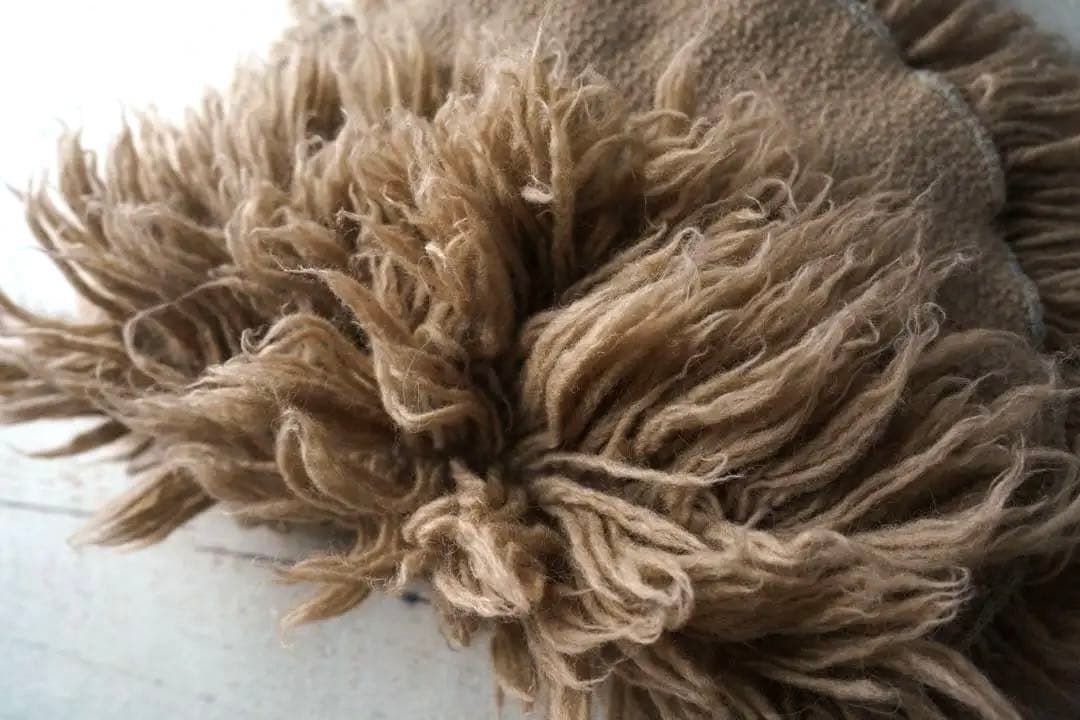 ニューボーンフォト小物 Lunebery flokati 45cm 丸型