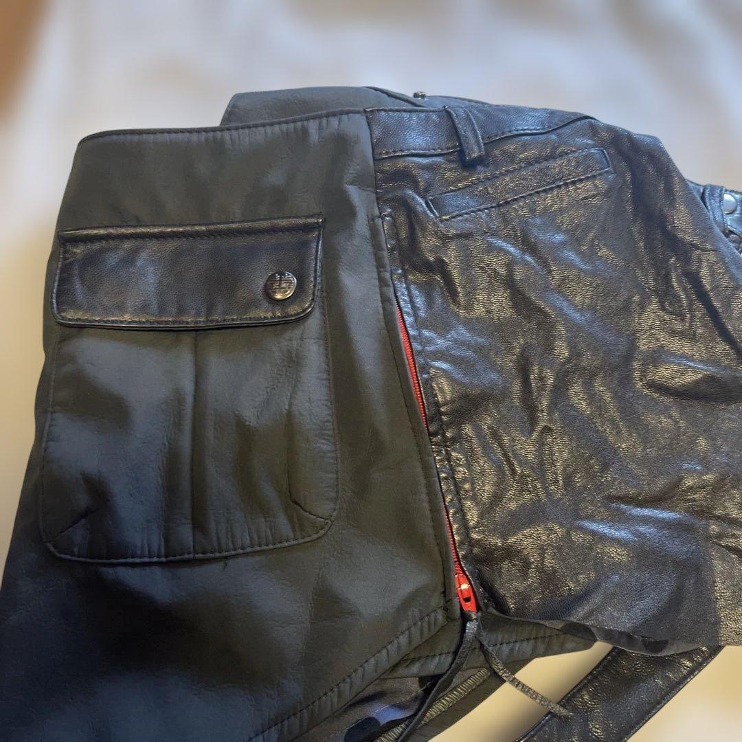 ヴィヴィアンタム羊革 ラップスカートウエストポーチ