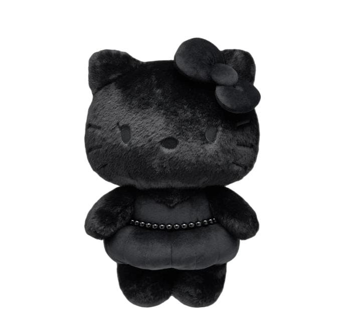 【韓国限定】JISOO × ハローキティ コラボ ぬいぐるみ 40cm 黒 新品