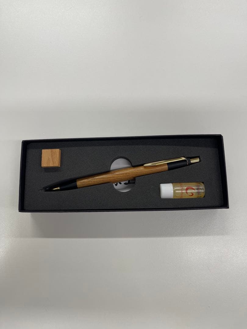 野原工芸　新型　欅　シャープペンシル