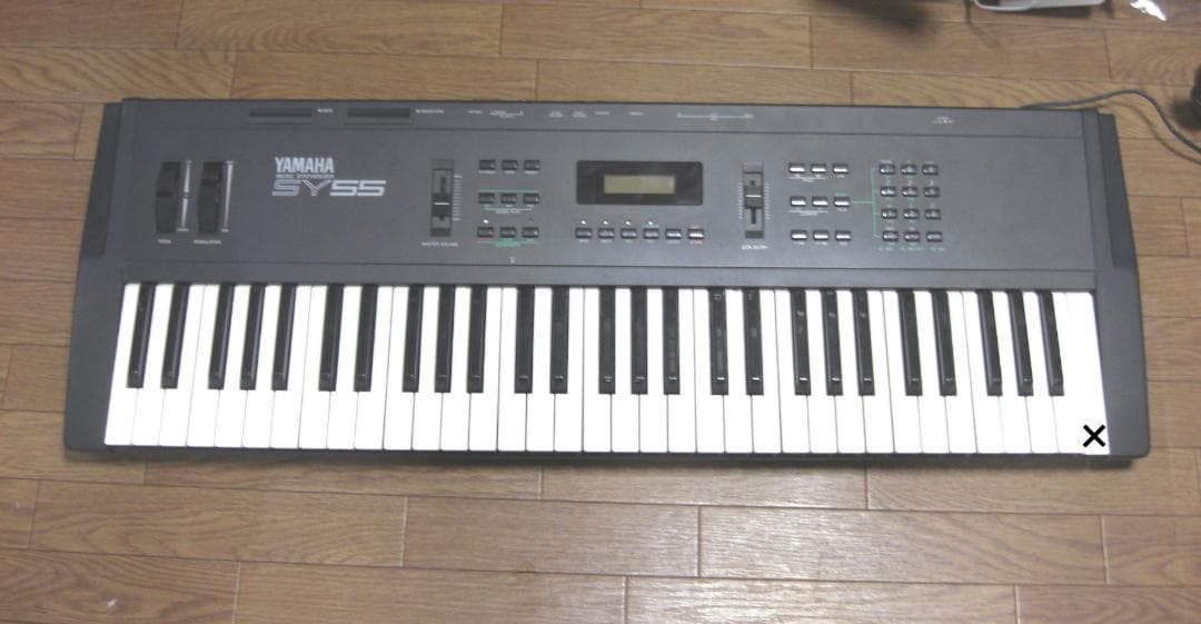 中古！ヤマハ　yamaha シンセサイザー　キーボード　SY55