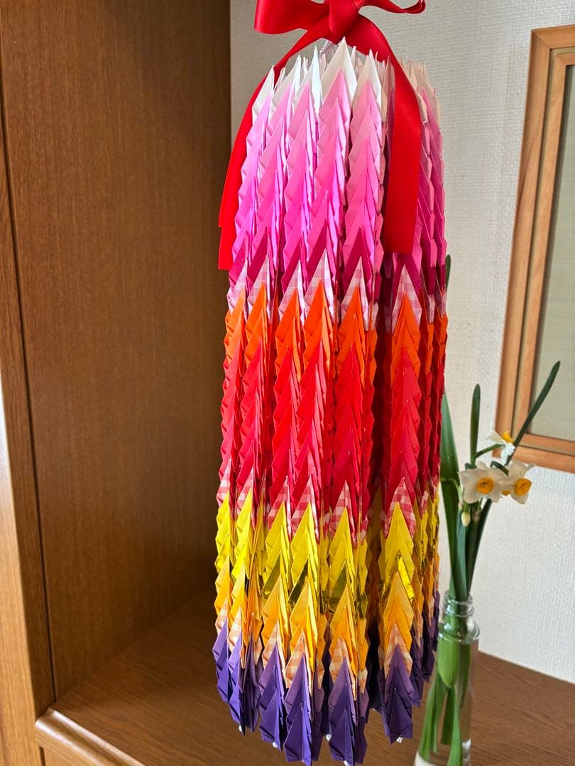 こちらは専用ページです❗️千羽鶴完成品・５つ
