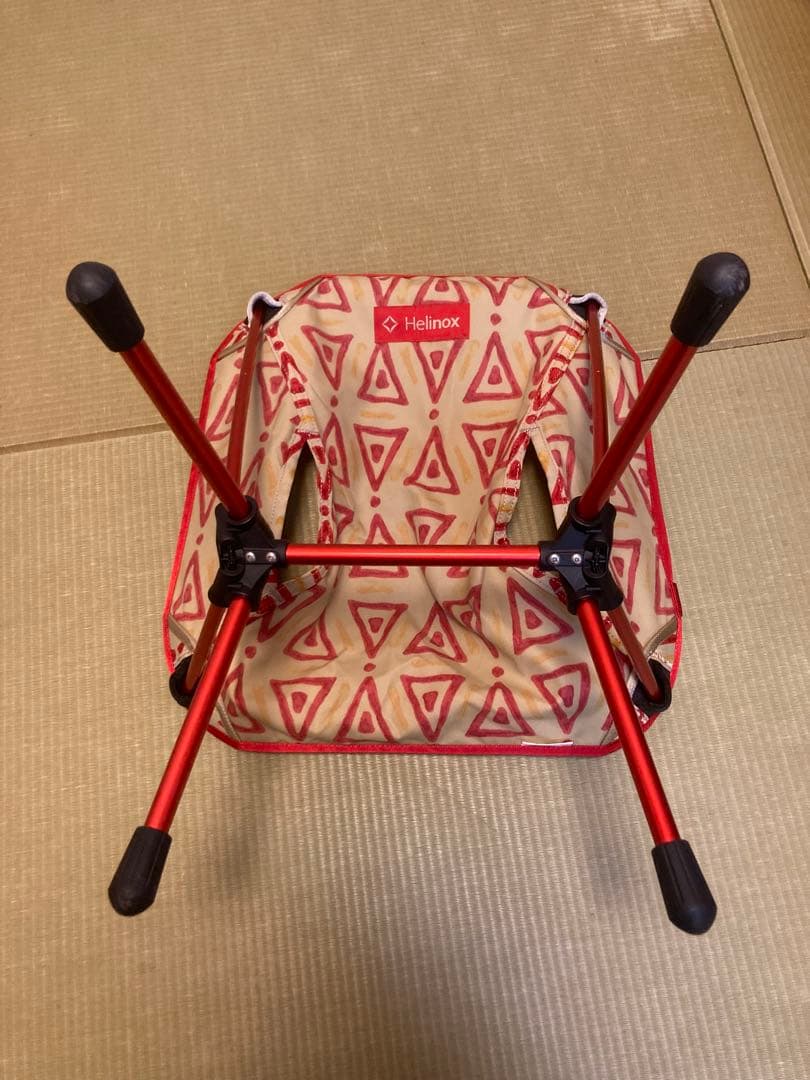 ヘリノックス　チェアワンミニ　レアカラー(トライアングルレッド　TRRD)美品