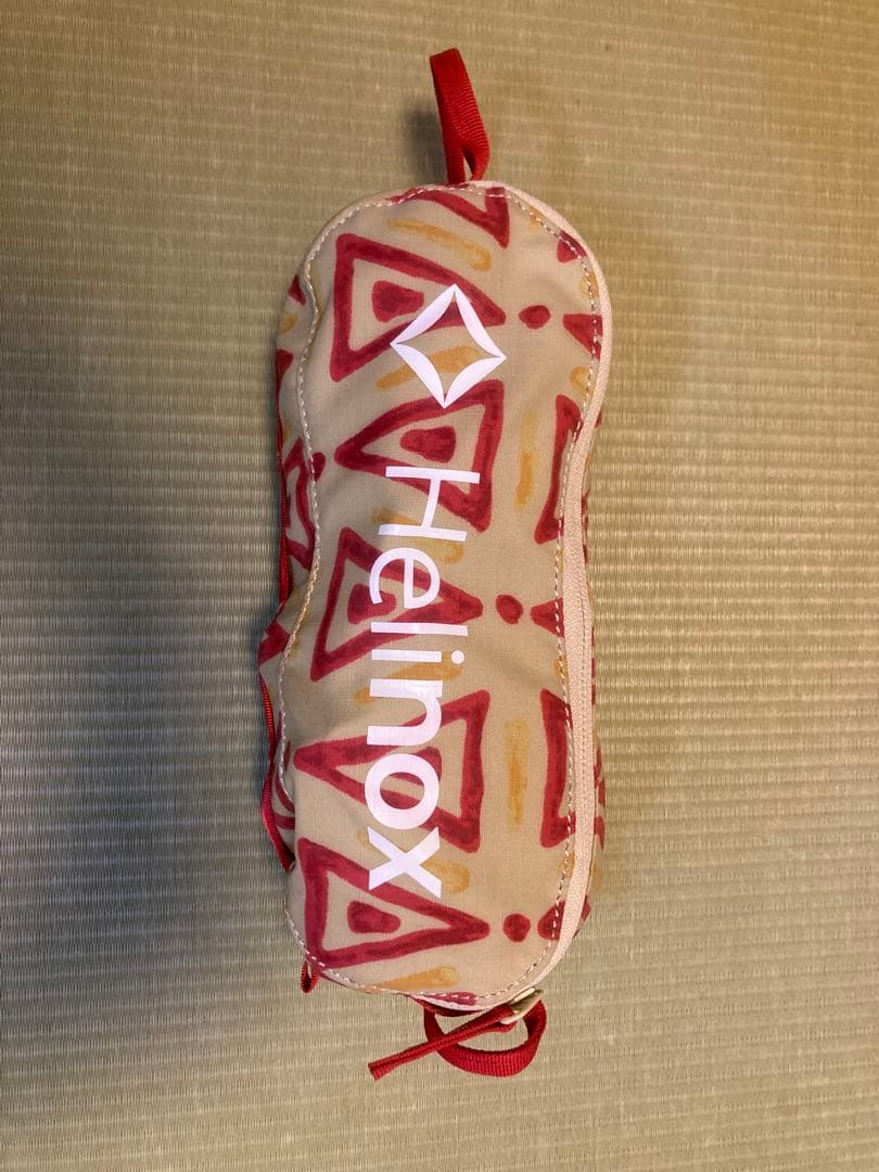 ヘリノックス　チェアワンミニ　レアカラー(トライアングルレッド　TRRD)美品