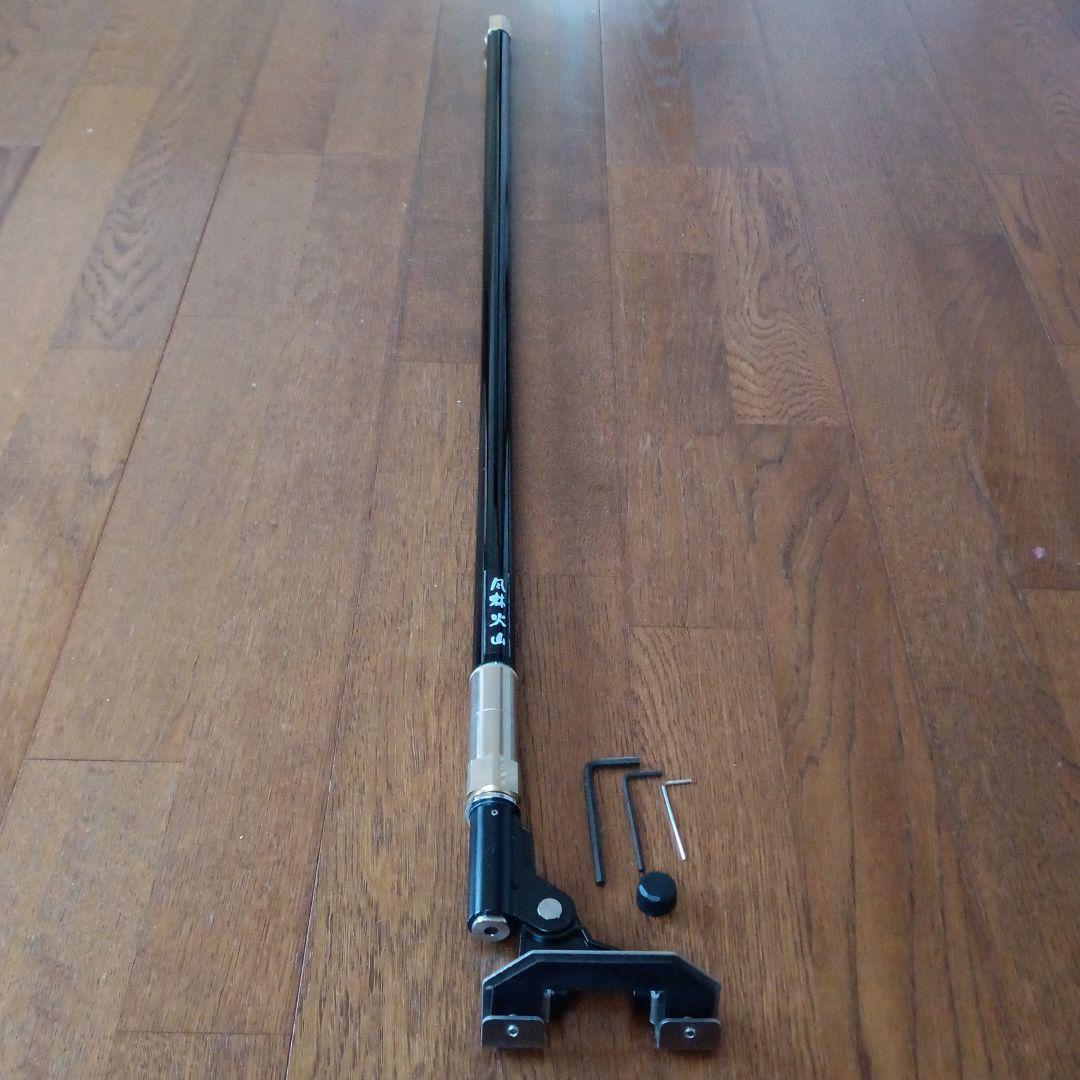 国産パイオニアパーソナルアンテナタイプ・取り付基台風林火山黒色