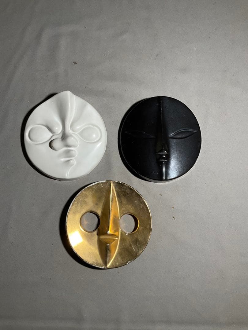 レトロ　岡本太郎　万博　太陽の塔　壁掛三面