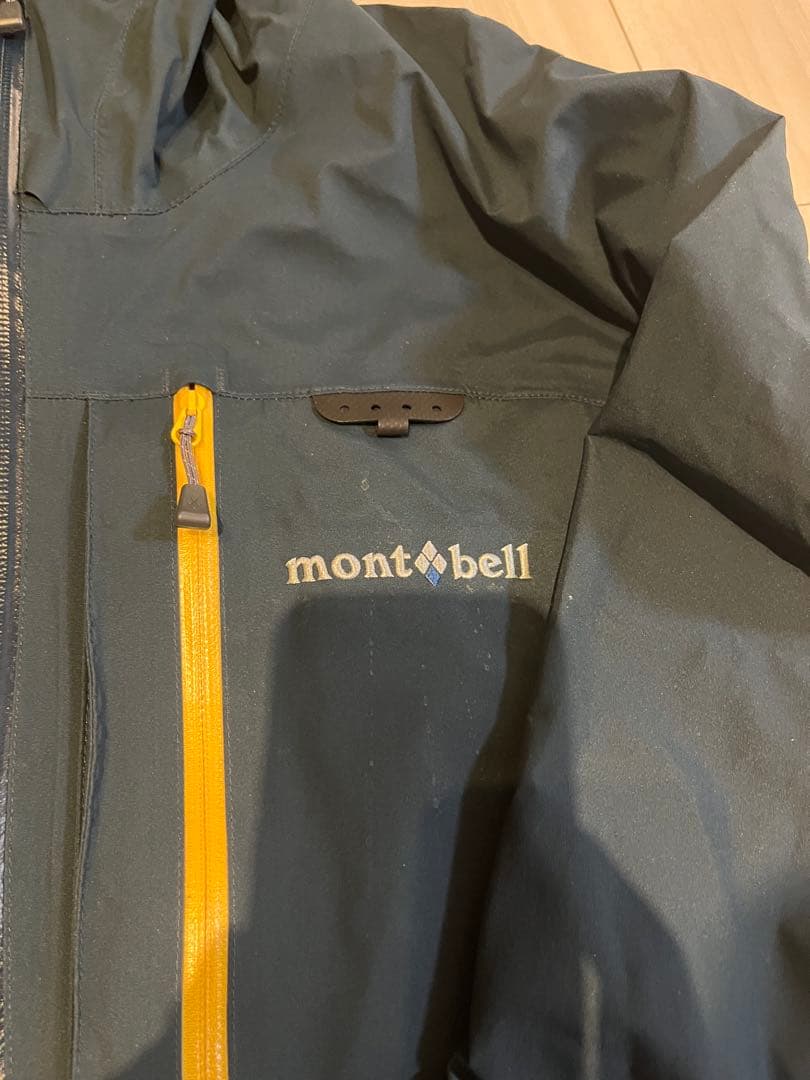 montbell ウェーディングジャケット ダークグリーン L