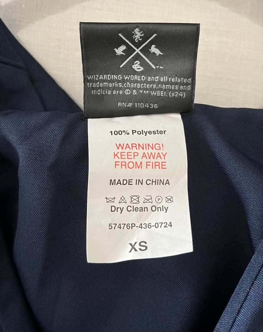 ハリーポッター レイブンクロー ローブ xs スタジオツアー