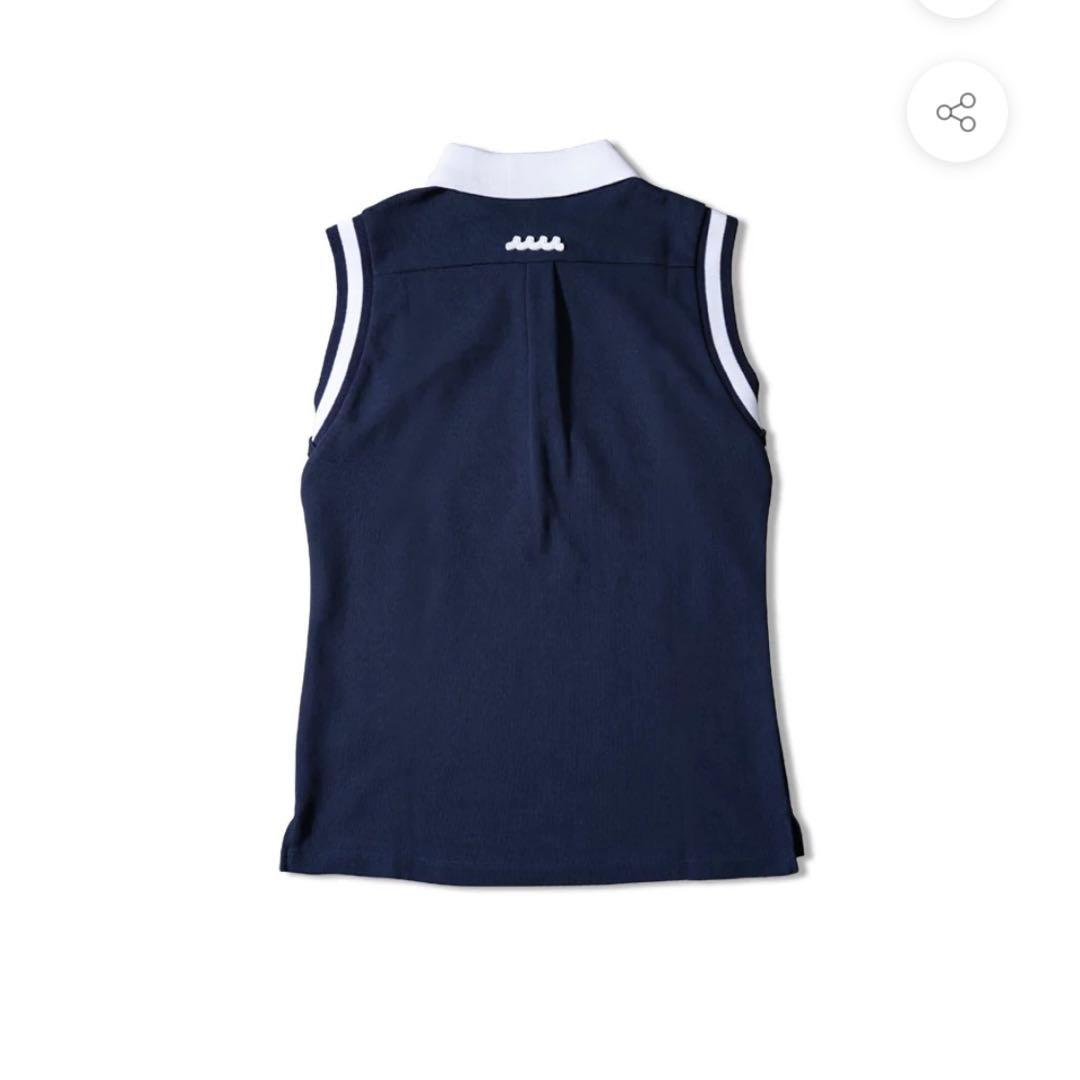 バンドスリーブポロシャツ muta