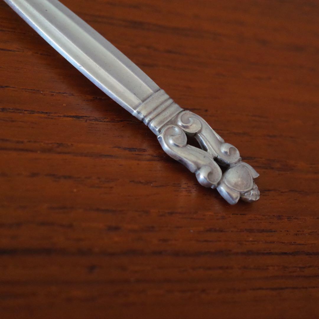 ジョージジェンセンAcornフィッシュフォーク/サラダフォーク/シルバーフォーク