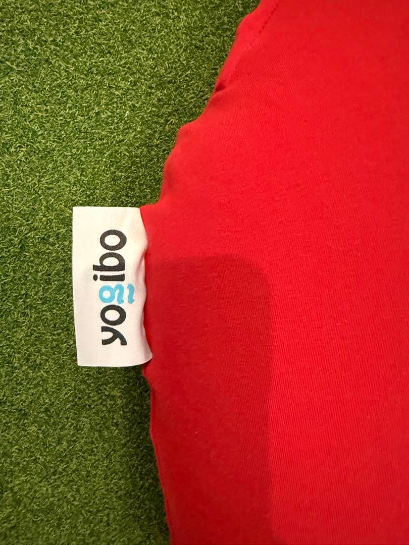 yogibo 赤 U字型クッション
