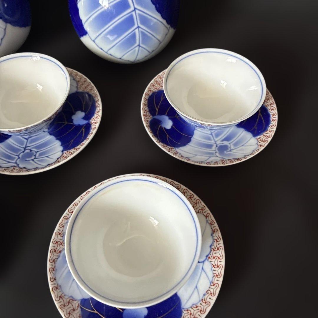 香蘭社 愁海棠 酒器揃 磁藝工房 徳利 希少品