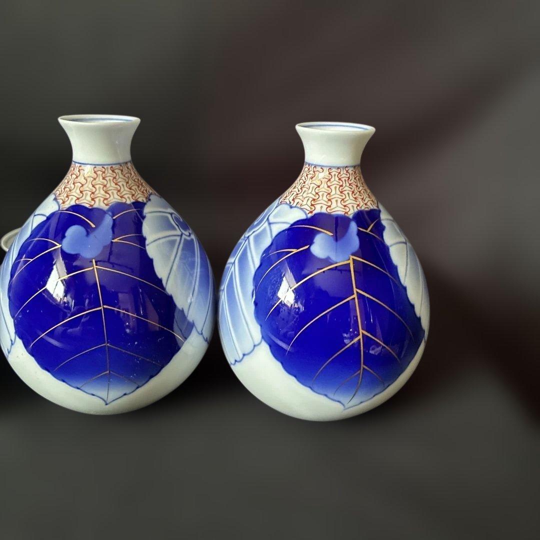 香蘭社 愁海棠 酒器揃 磁藝工房 徳利 希少品