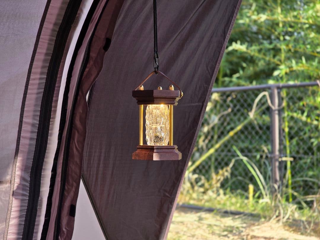 ゴールゼロ クリスタルシェード ウォールナット ルーカス ランタンシェード