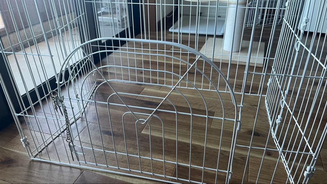 アイリスオーヤマ キャットケージ 3段 ホワイト