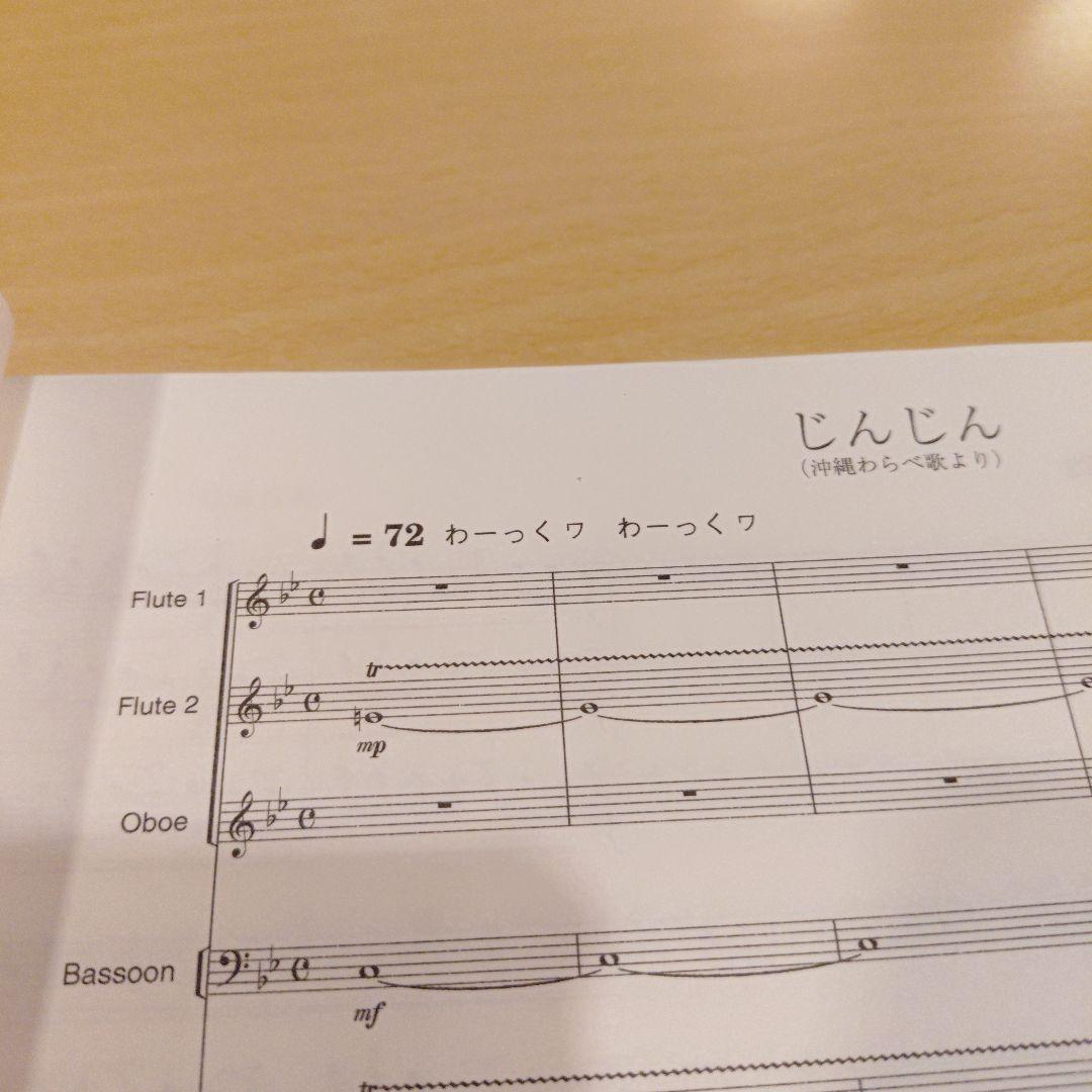 じんじん(沖縄わらべ歌より)/福島弘和