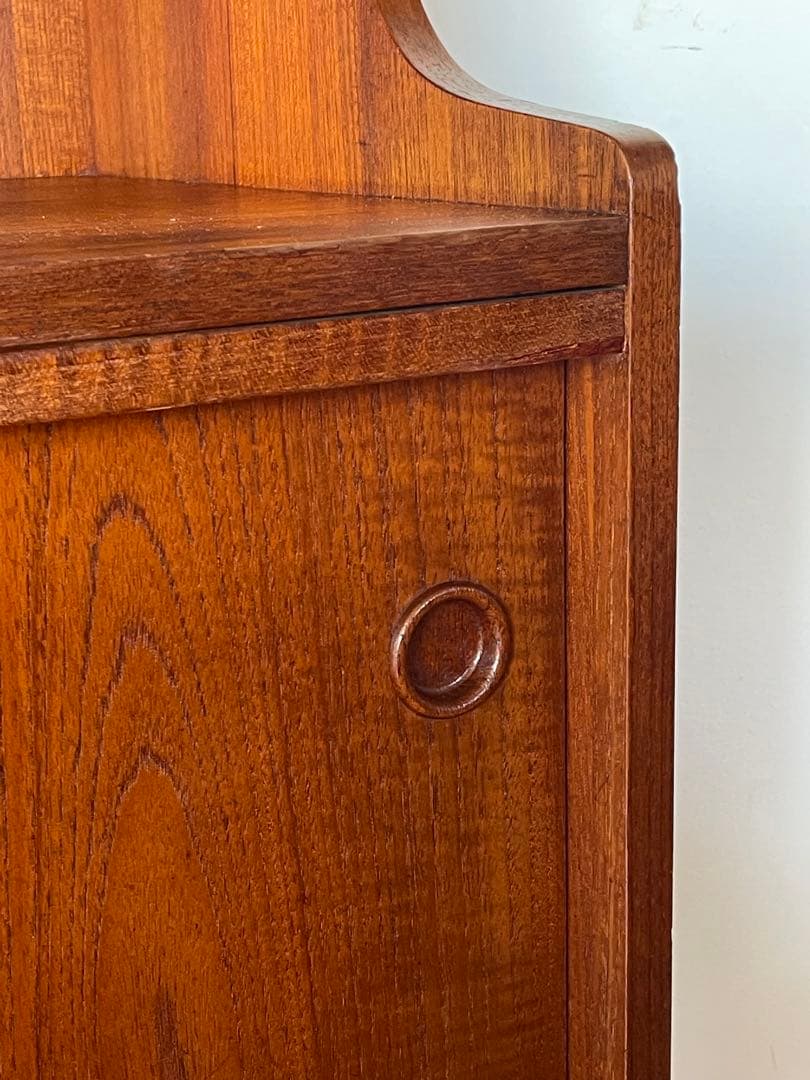 北欧 デンマーク ヴィンテージ チーク オイルフィニッシュ ブックシェルフ