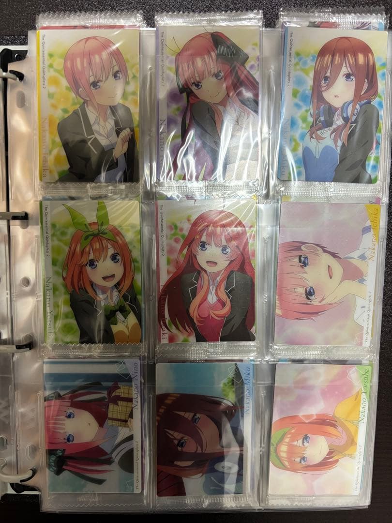 五等分の花嫁　ウエハース　過去弾10弾分フルコンプリートセット　未開封品