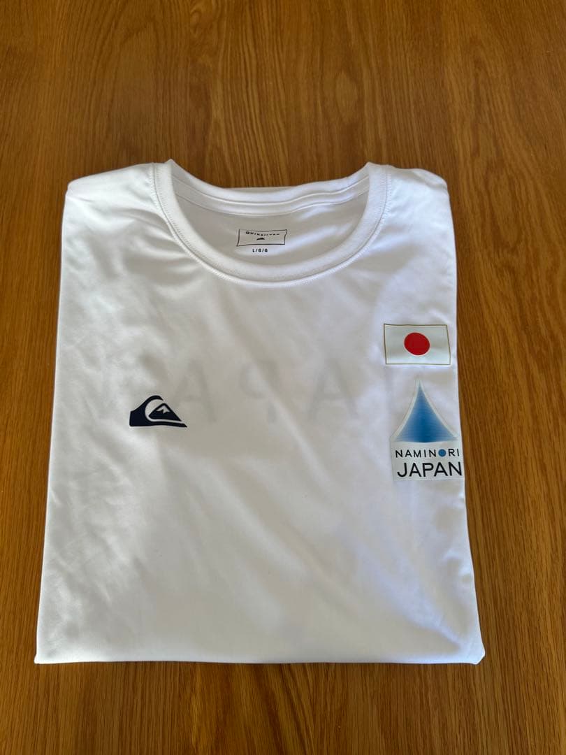<新品>Quiksilver NAMINORI JAPAN Tシャツ ホワイト