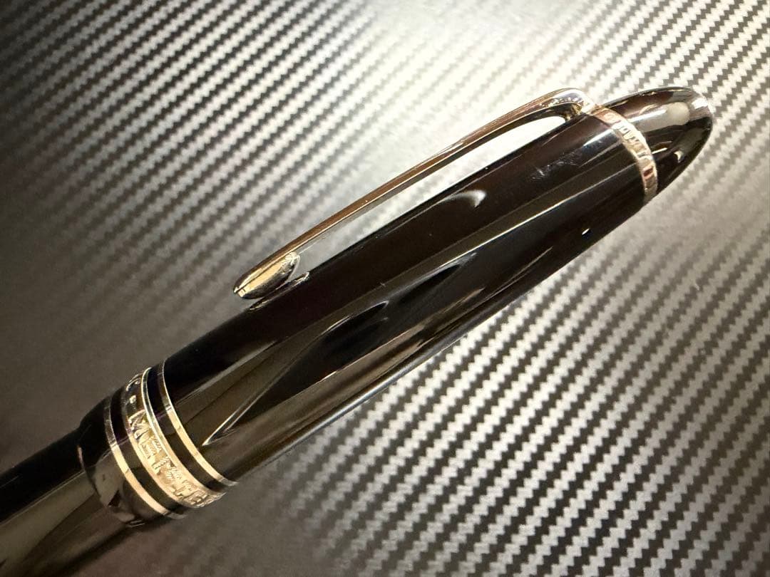 未使用に近い モンブラン ル・グラン P146 プラチナライン F 細字 万年筆