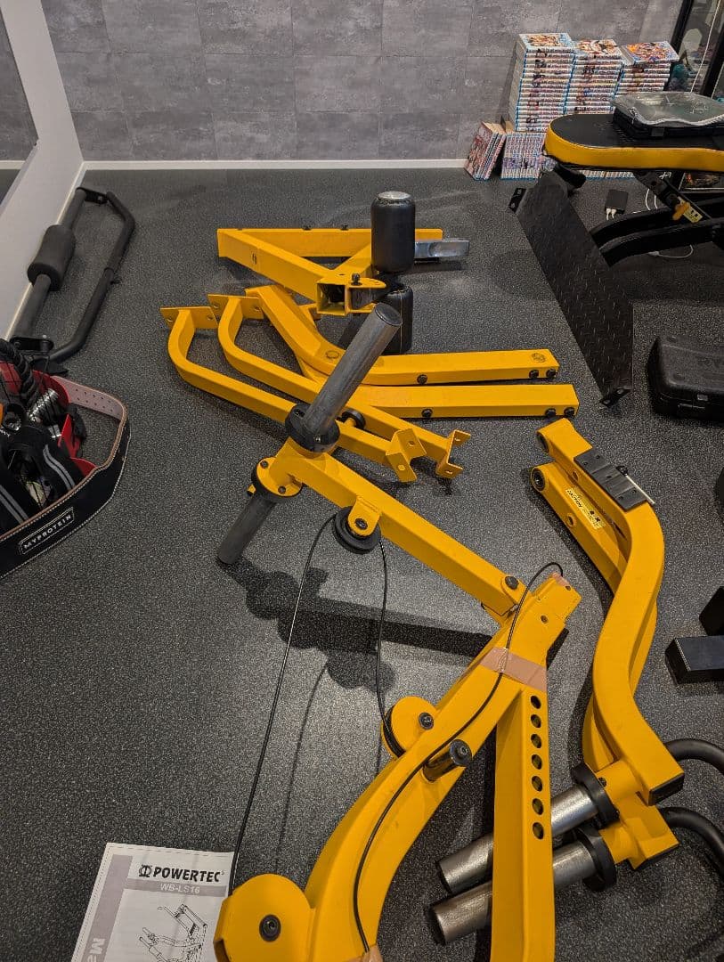 LUPIN0622パワーテックPOWERTECレバレッジシステム ベンチ無