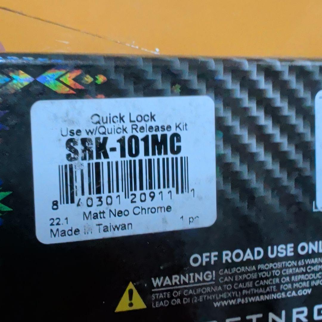 NRG INNOVATION SRK-101MC クイックロック　盗難防止
