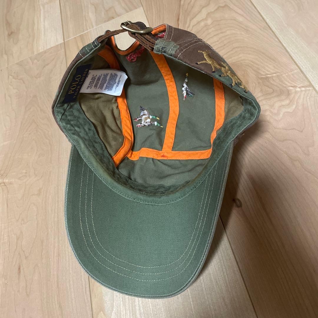 レア　ポロスポーツマン　 迷彩キャップ