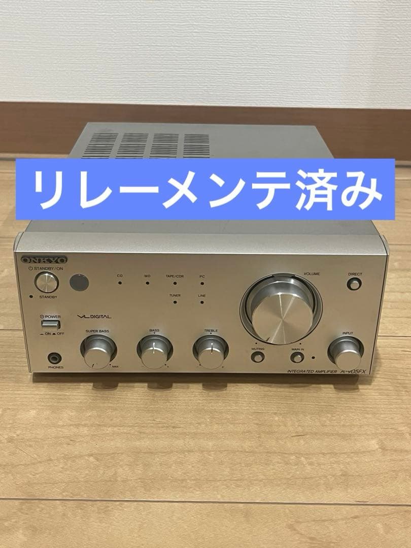 A-905FX ONKYO オンキョー プリメインアンプ メンテナンス済み