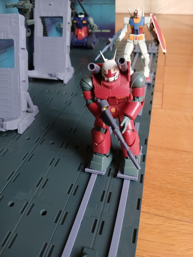 ロボット魂　ガンダム　ジオラマ