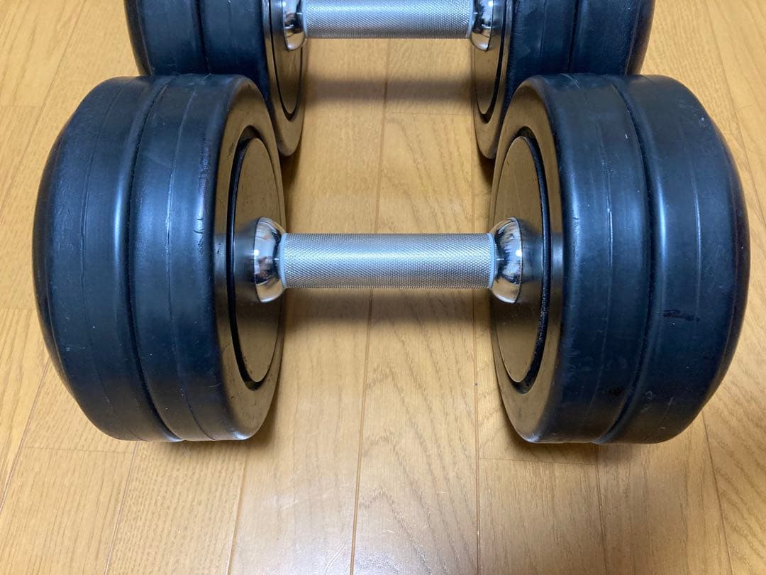 【2/8まで限定価格】②ivankoラバーダンベル24kg　irotec mbc