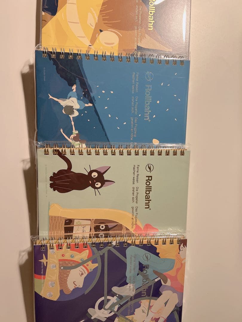 Rollbahn スパイラルノート 4冊セット ジブリ