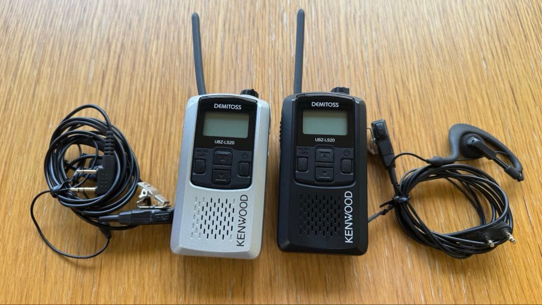 KENWOOD UBZ-LS20 2個セット　イヤホンマイク付き