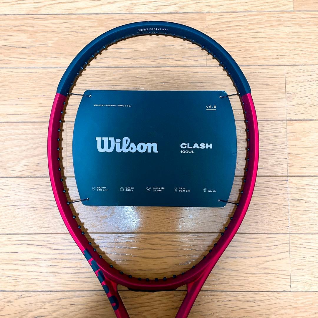 新品未使用　ウィルソン クラッシュ v2 100ul ラケット