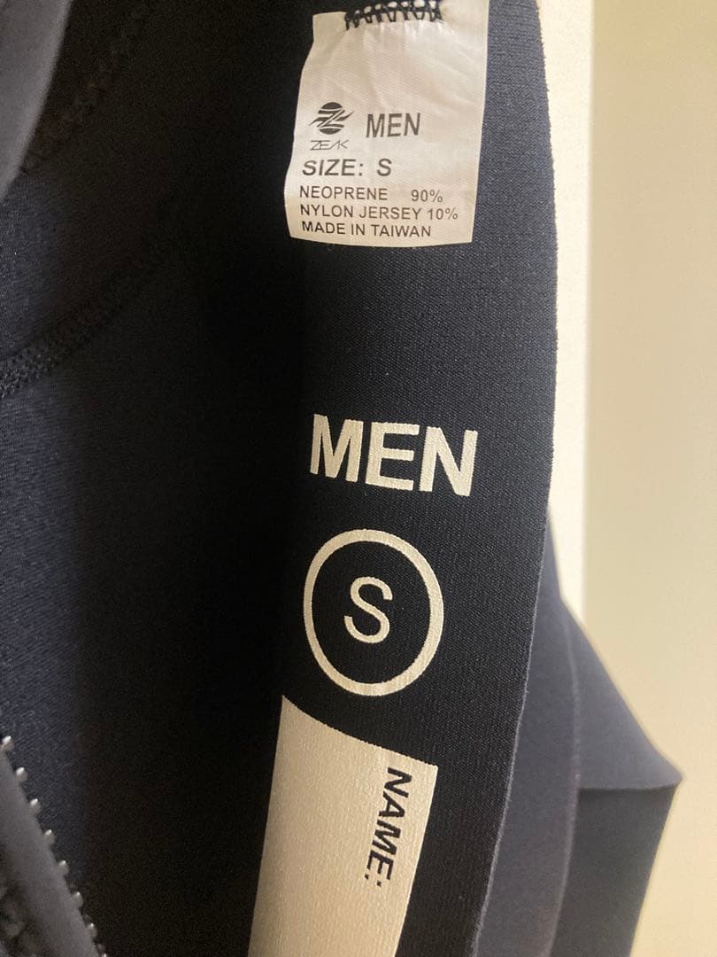 ZEAK フルスーツ ブラック S