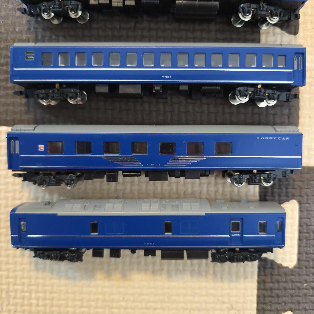 KATO Nゲージ EF66＋24系25形特急寝台客車 6両 ブルートレイン