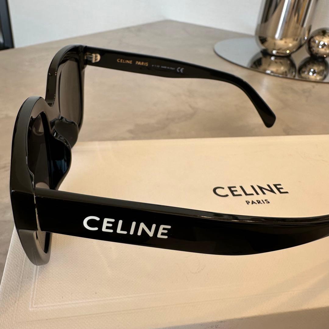 【超美品】CELINE ブラック スクエア サングラス