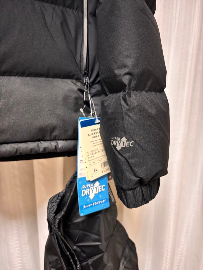 mont-bell モンベル パーマフロストライトダウンパーカ XLサイズ 黒