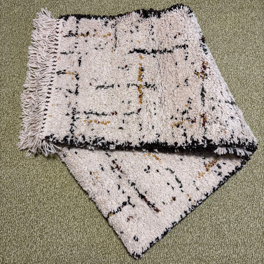 ベルギー産　パイル長めロングサイズラグ　モリヨシ