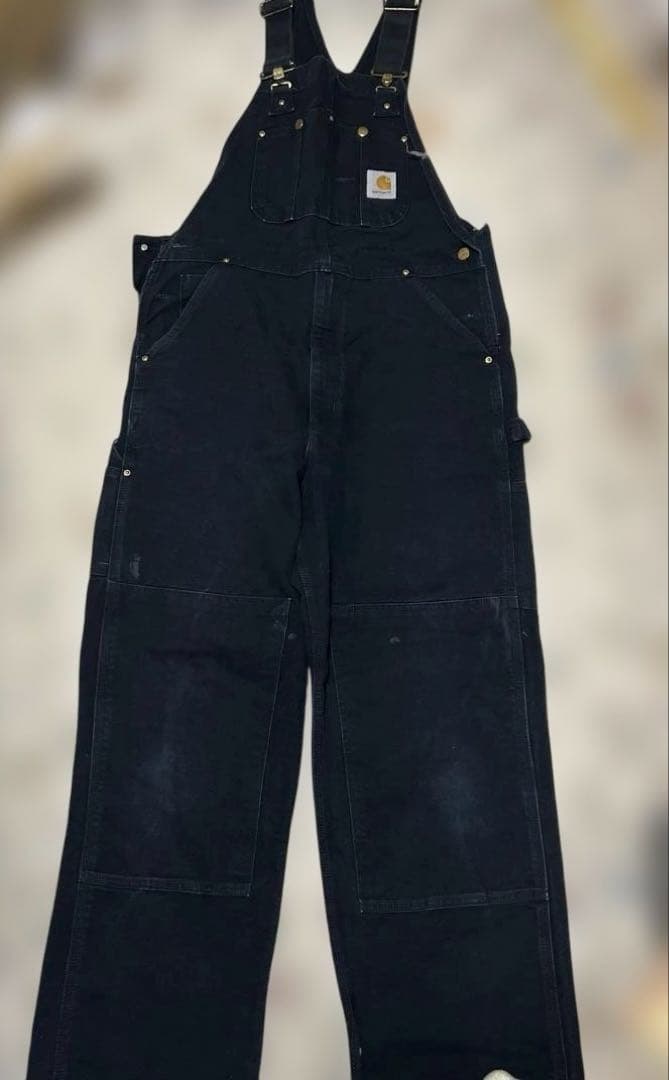 即日発送⭕️Carhartt ダブルニー オーバーオール W36 L32